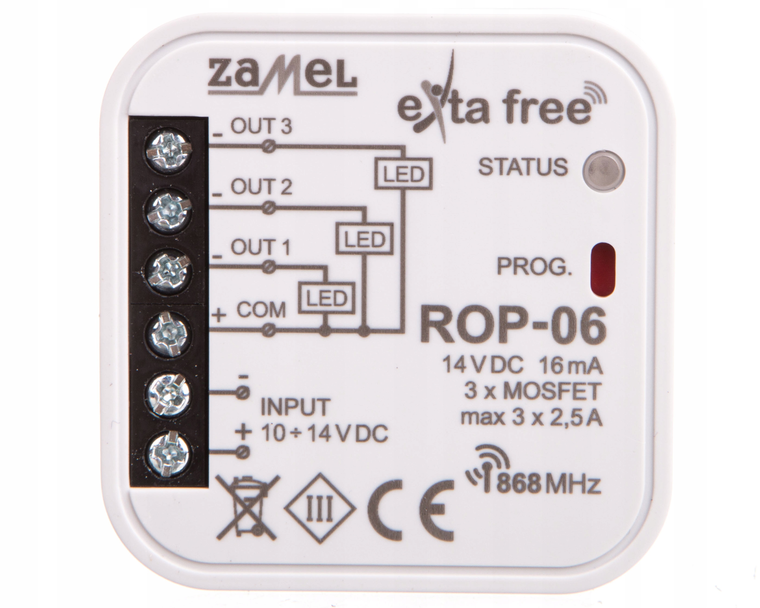 Vysílač Zamel Exta Free ROP-06 Výprodej