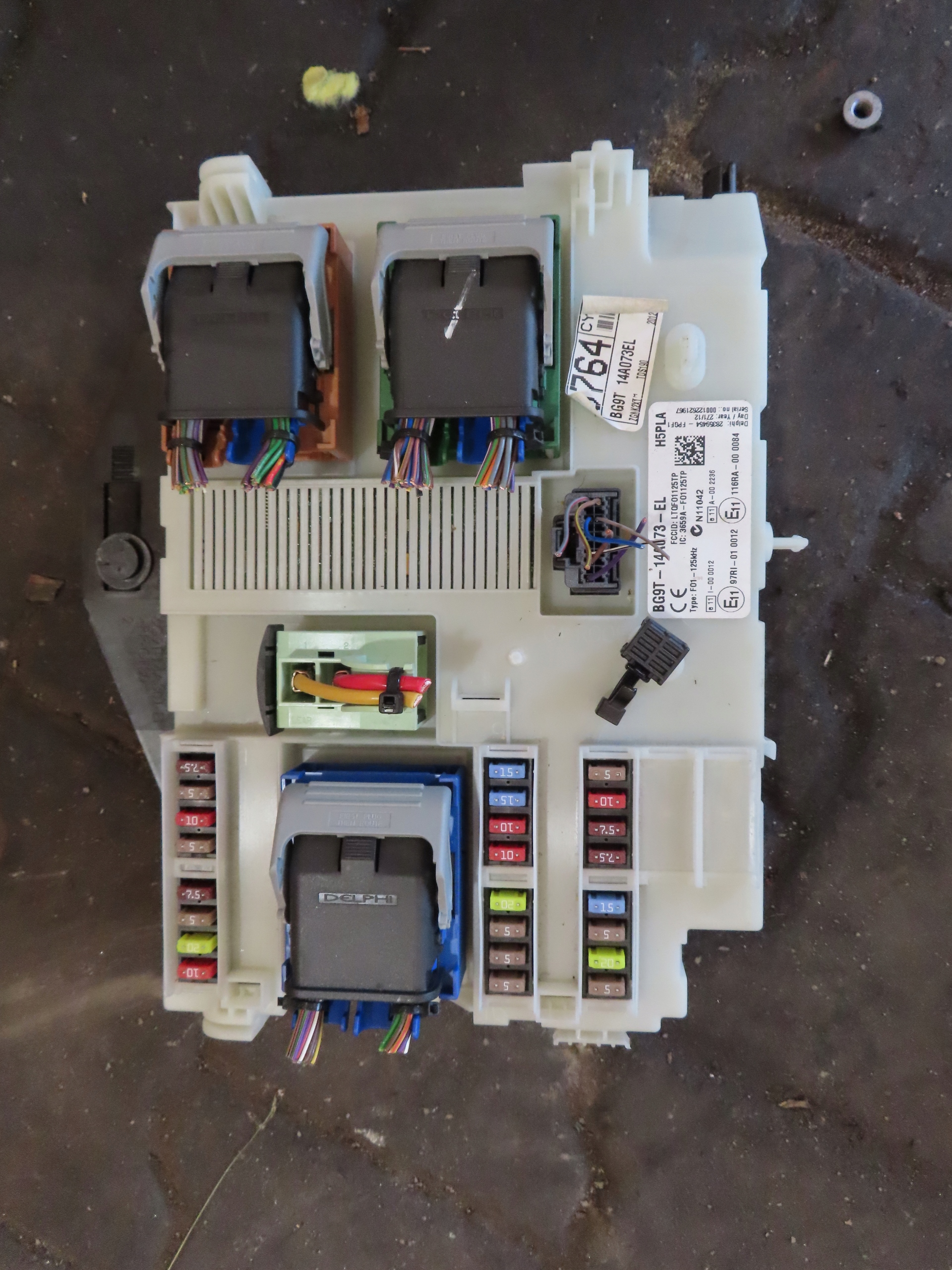 Ford Mondeo MK4 lift Moduł skrzynka BSI BG9T-14A073-EL