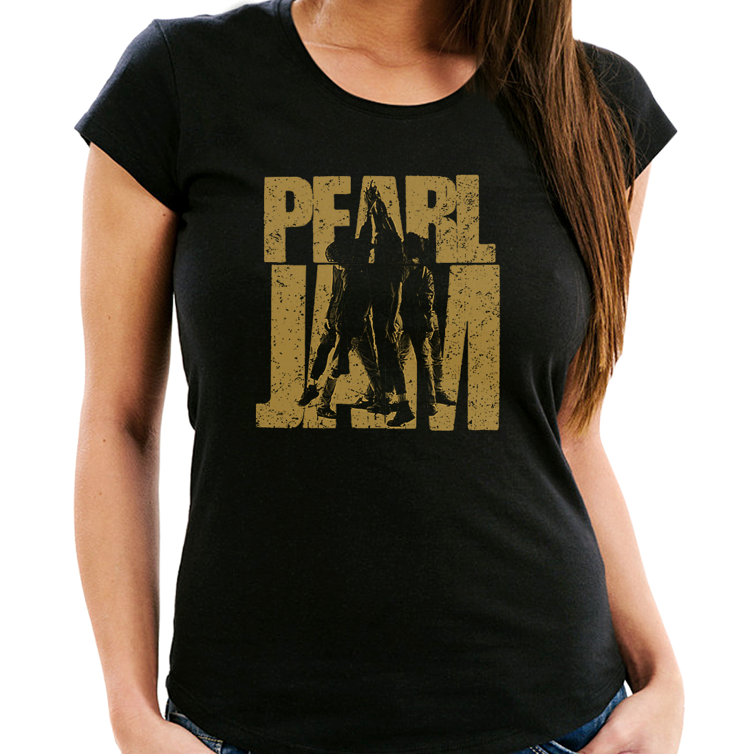 PEARL JAM EUROPE TOUR 2022 KOSZULKA DAMSKA M • Cena, Opinie • T