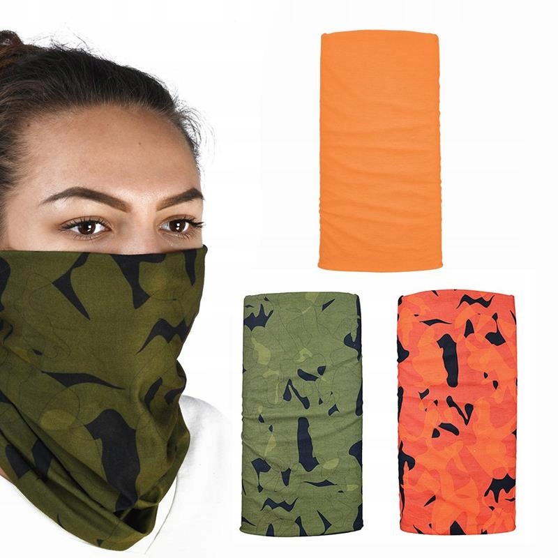Oxford Kołnierz Wielofunkcyjny Wiatroodporny Comfy Havoc Orange 3 Sztuki W
