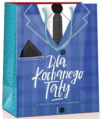 

Torebka Prezentowa dla Taty, Teścia na Dzień Ojca