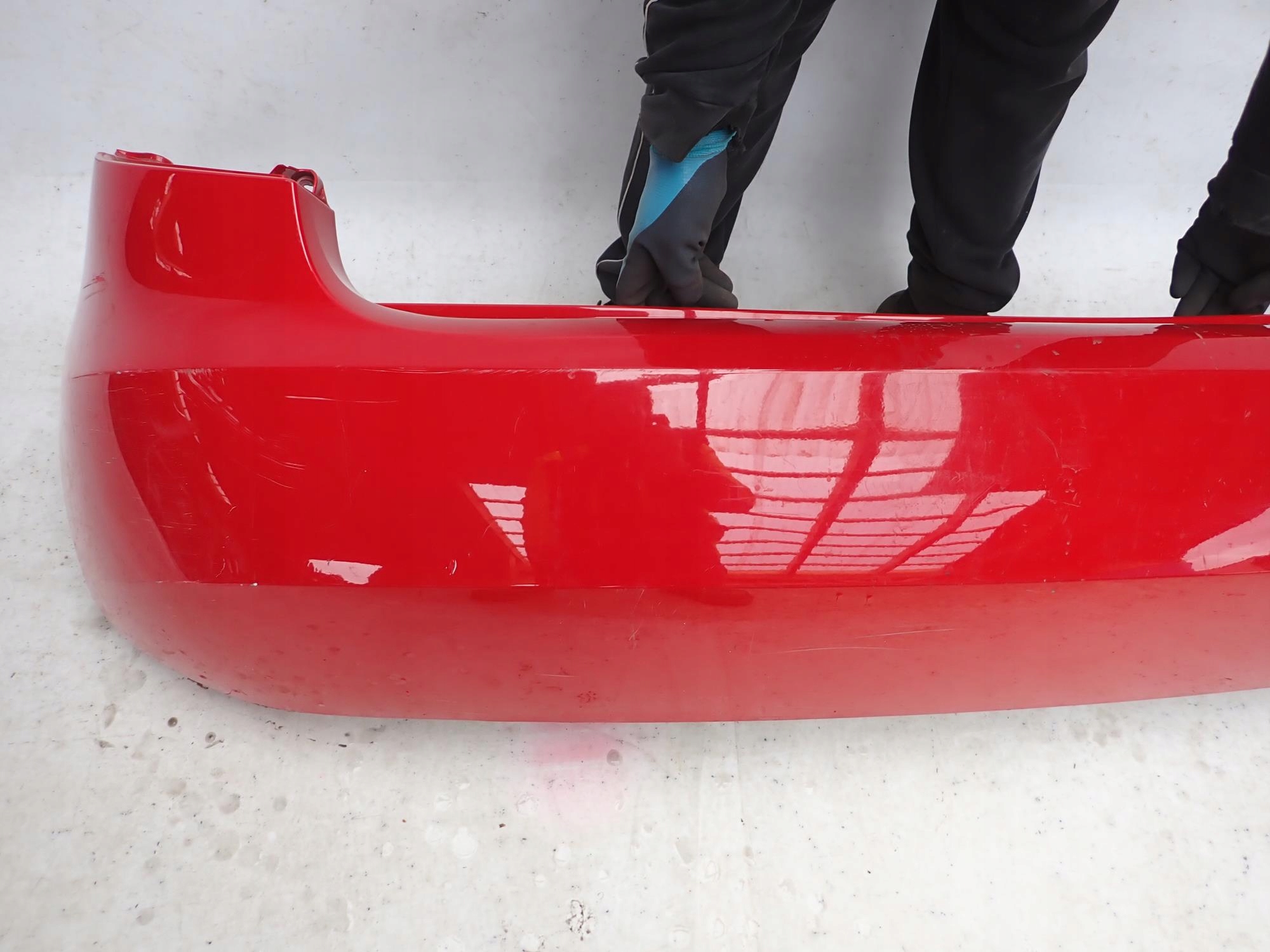 SKODA FABIA II 2 HB 07-14 bumper rear part rear