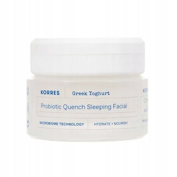 Korres Řecký Yoghurt, noční krém s probiotiky, 40 ml