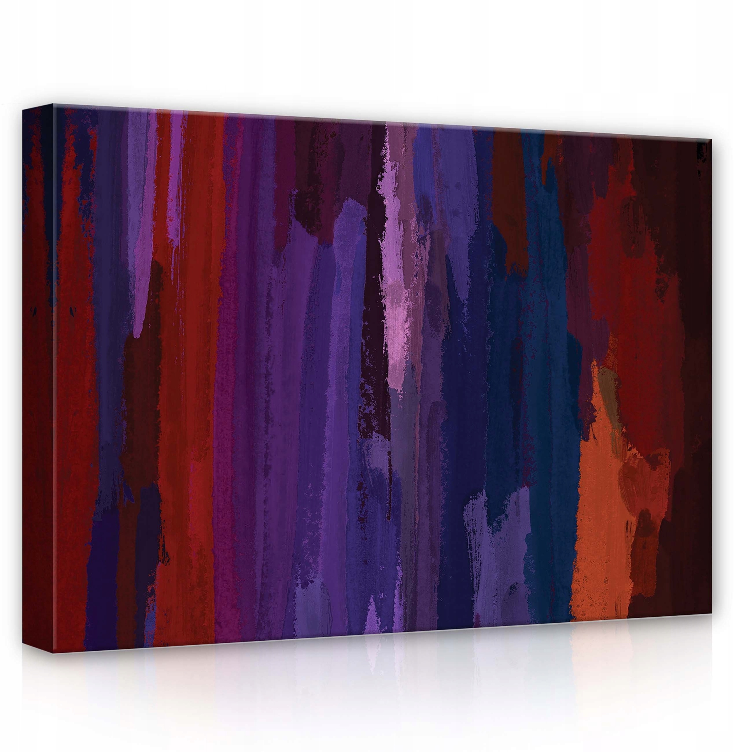 Obraz 70x50 Abstrakce barva textura vertikální tahy intenzita