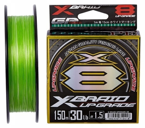 Plecionka Ygk X-Braid Upgrade X8 150m 0.8/0.148mm 7.3kg