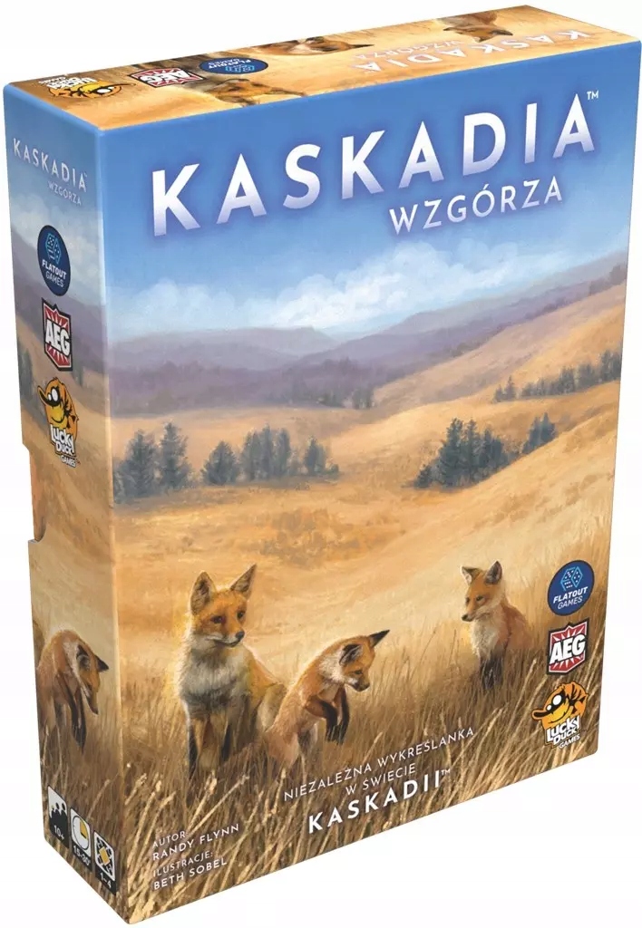 Gra planszowa Lucky Duck Games Kaskadia: Wzgórza gra
