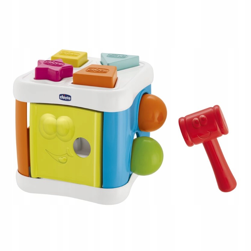 

Chicco 63403 przebijanka sorter 2w1 kostka
