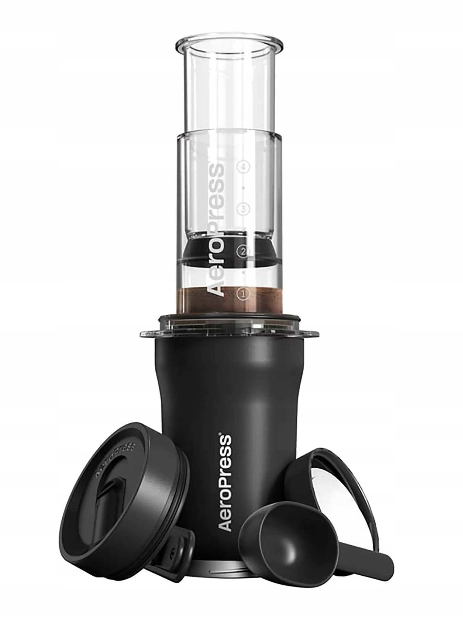 Kávovar AeroPress Go Plus černý