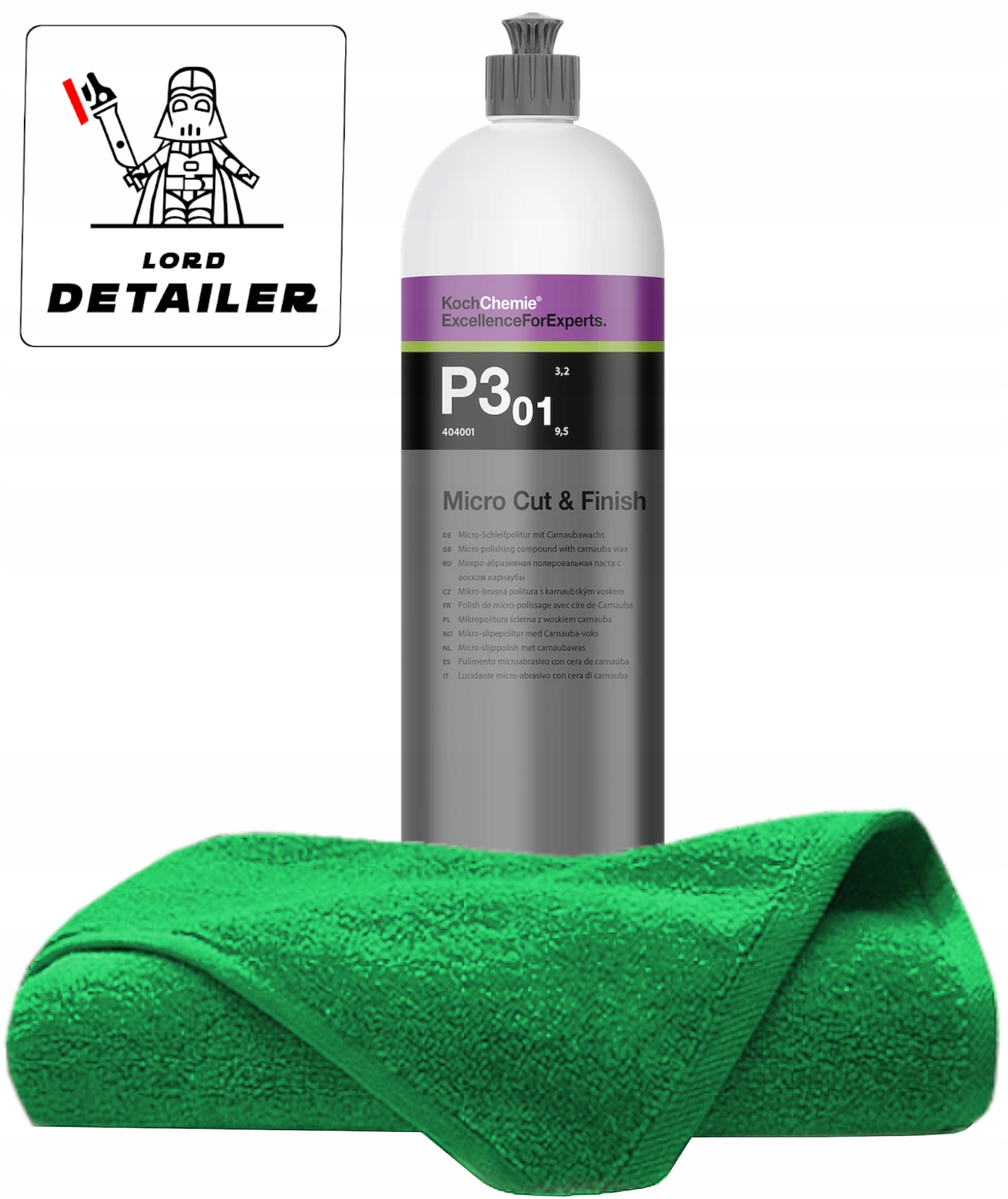 Koch Micro Cut Finish P3.01 vosková leštiaca pasta 1 l