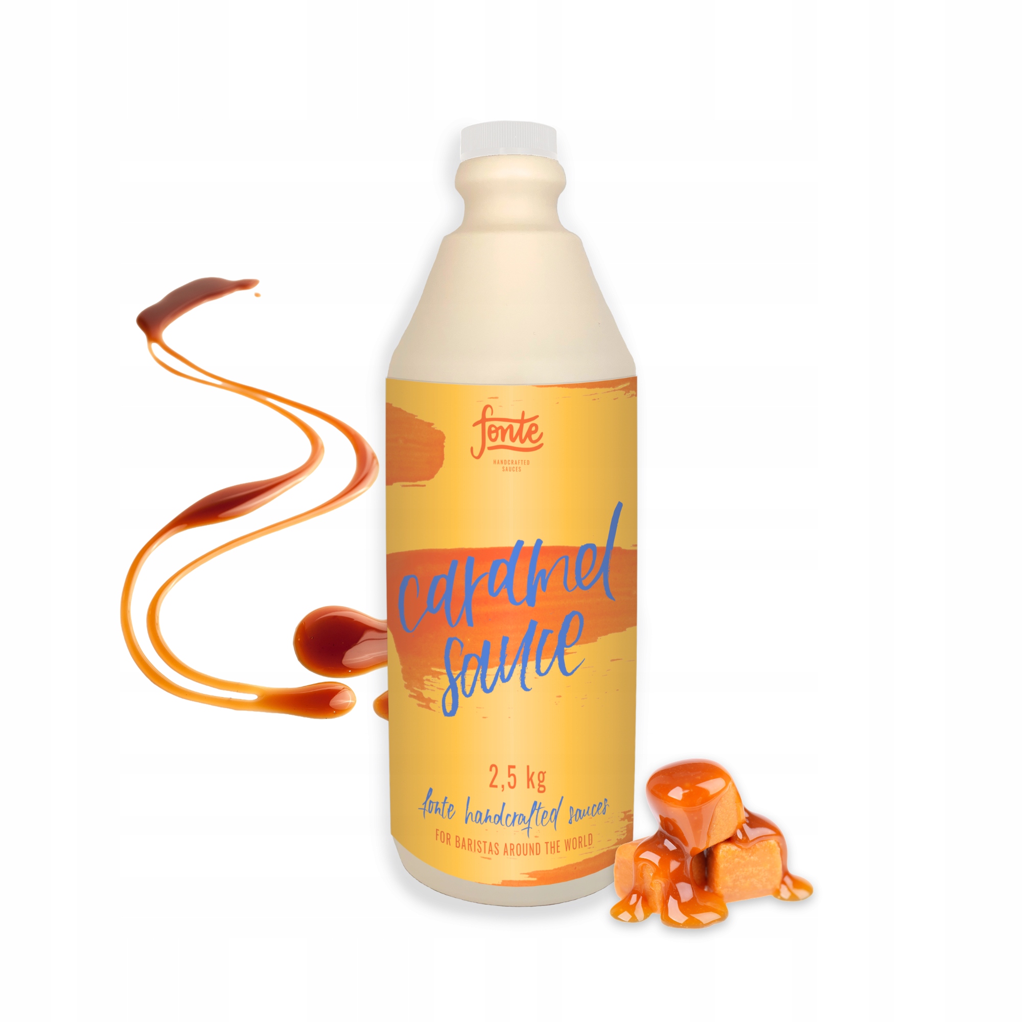Sos Fonte Karmelowy 2,5kg do kawy deserów lodów