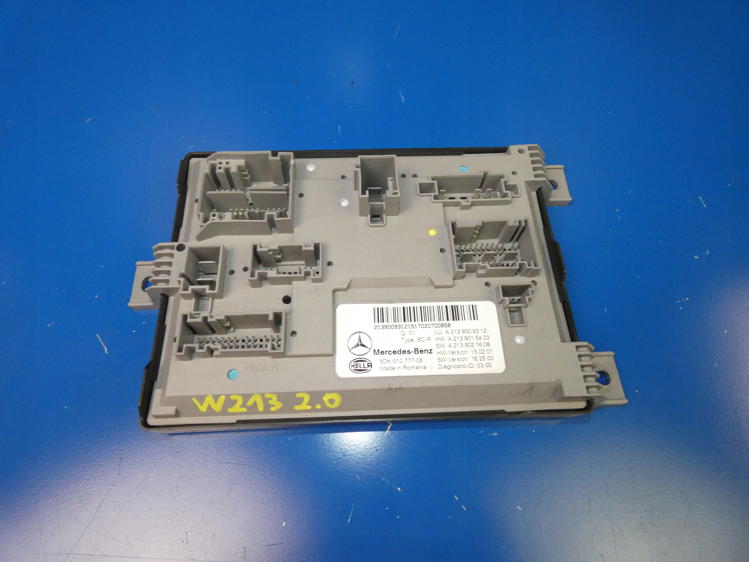 E KLASA W213 module control unit SAM