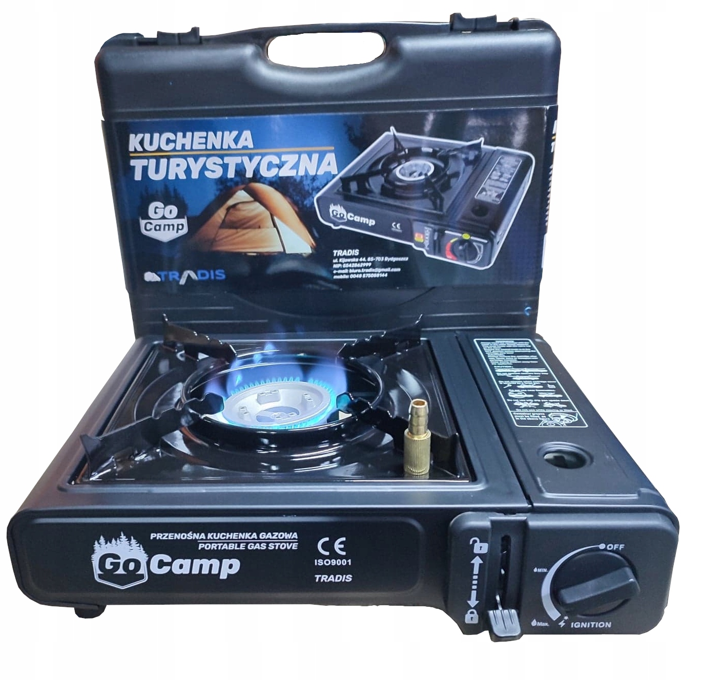 

Kuchenka Turystyczna Gazowa 2w1 Dwufunkcyjna