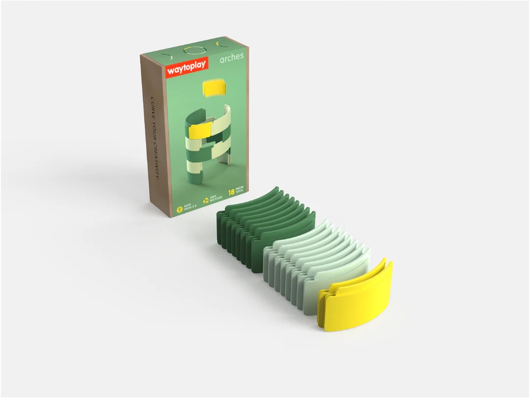 Waytoplay Arches Starter Set Zestaw 18 Elementów Do Torów