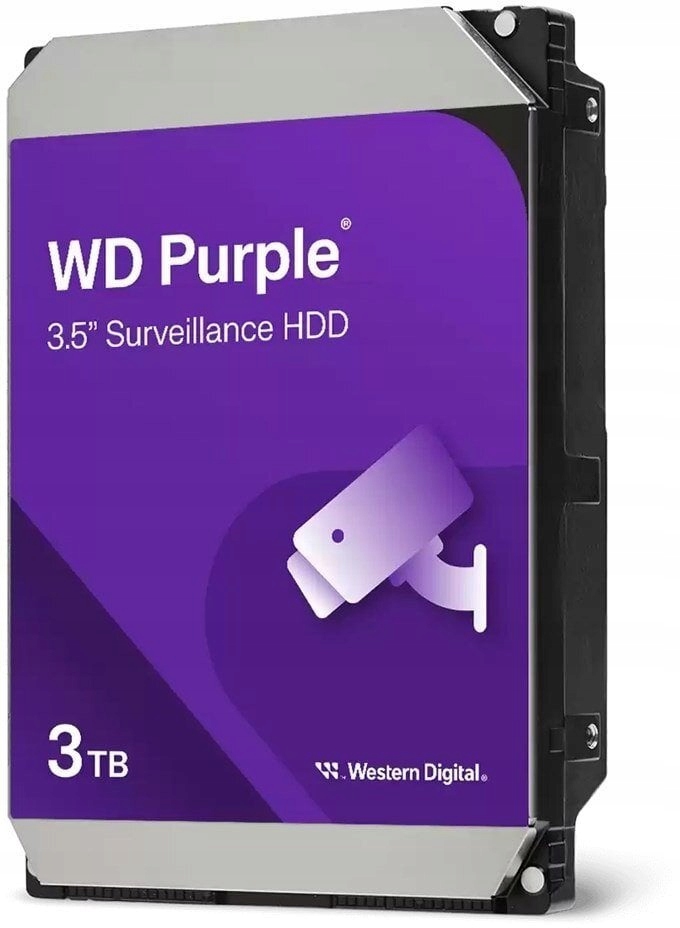 Dysk Wd Dysk Hdd Purple 34PURZ 3 Tb 3.5'' 5400 obr/min