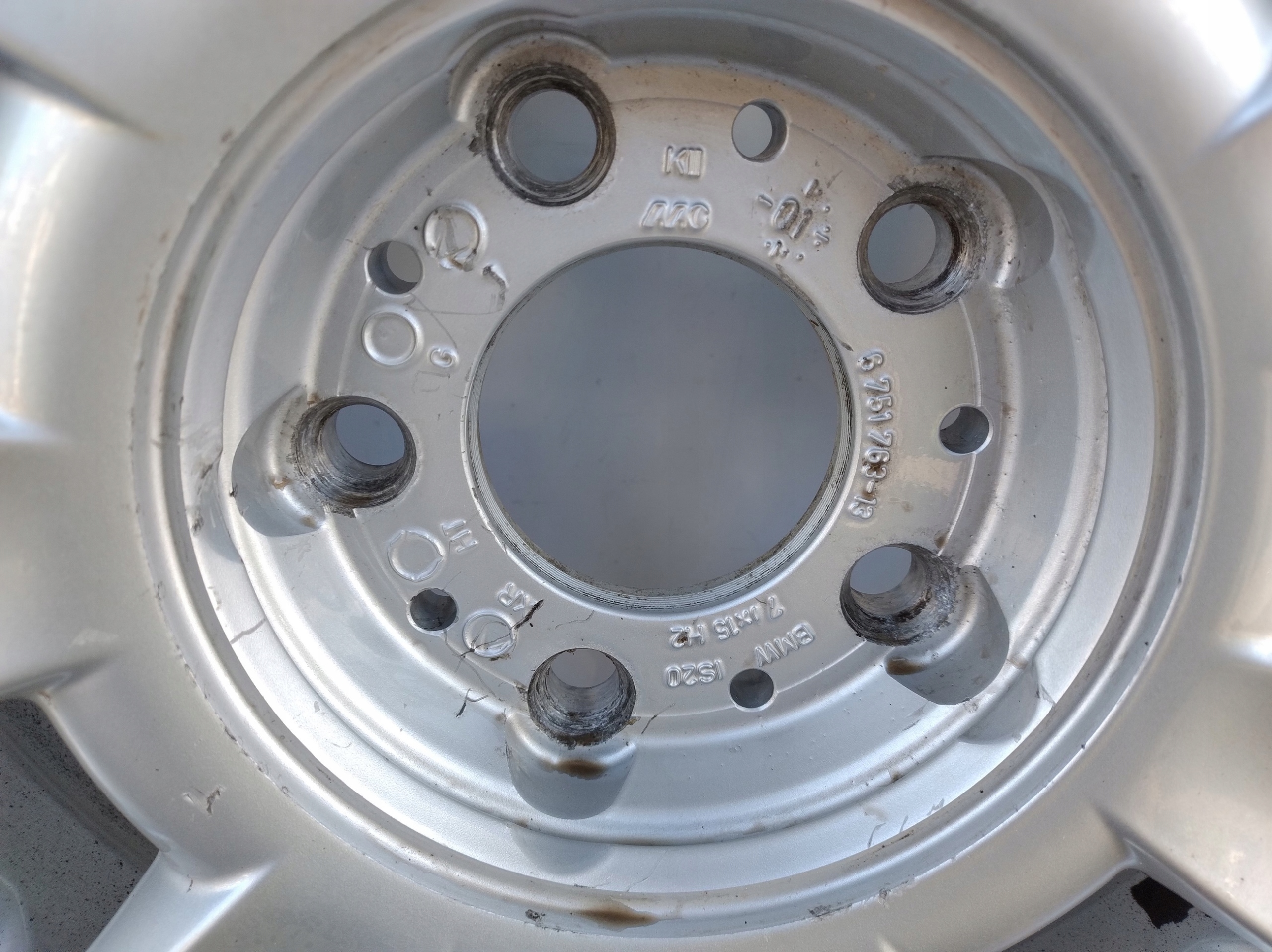 DISK DISK BMW 5 E39 ET20 7JX15 5X120 ORIGINÁL