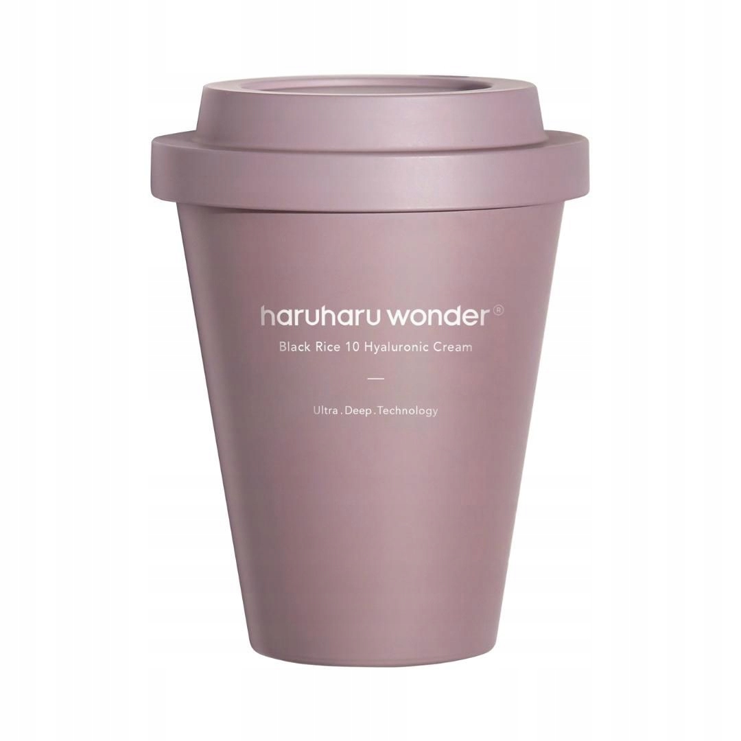 Haruharu Wonder Hyaluronový Krém S Černou Rýží Černý 90 ML