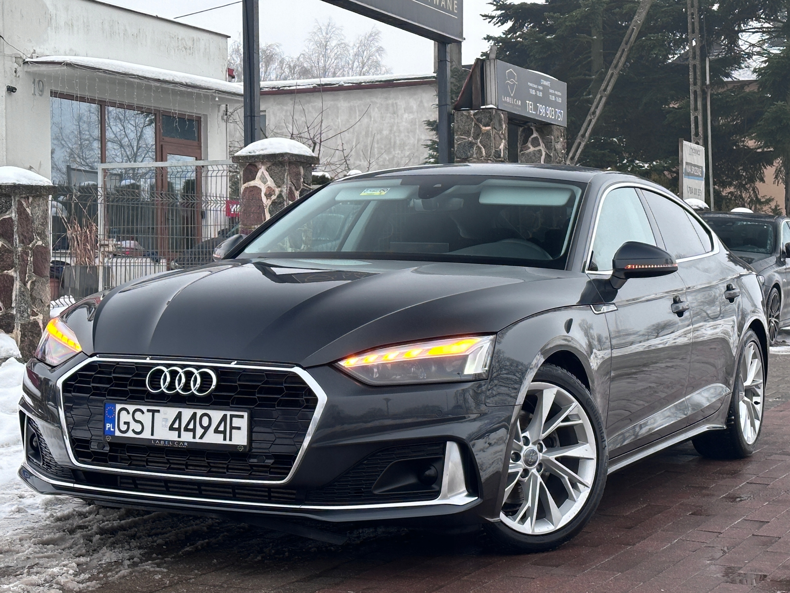 Audi A5 Sportback 40 TFSI SPORT S-Tronic Virtual -Masaże Matrix- LED Radary