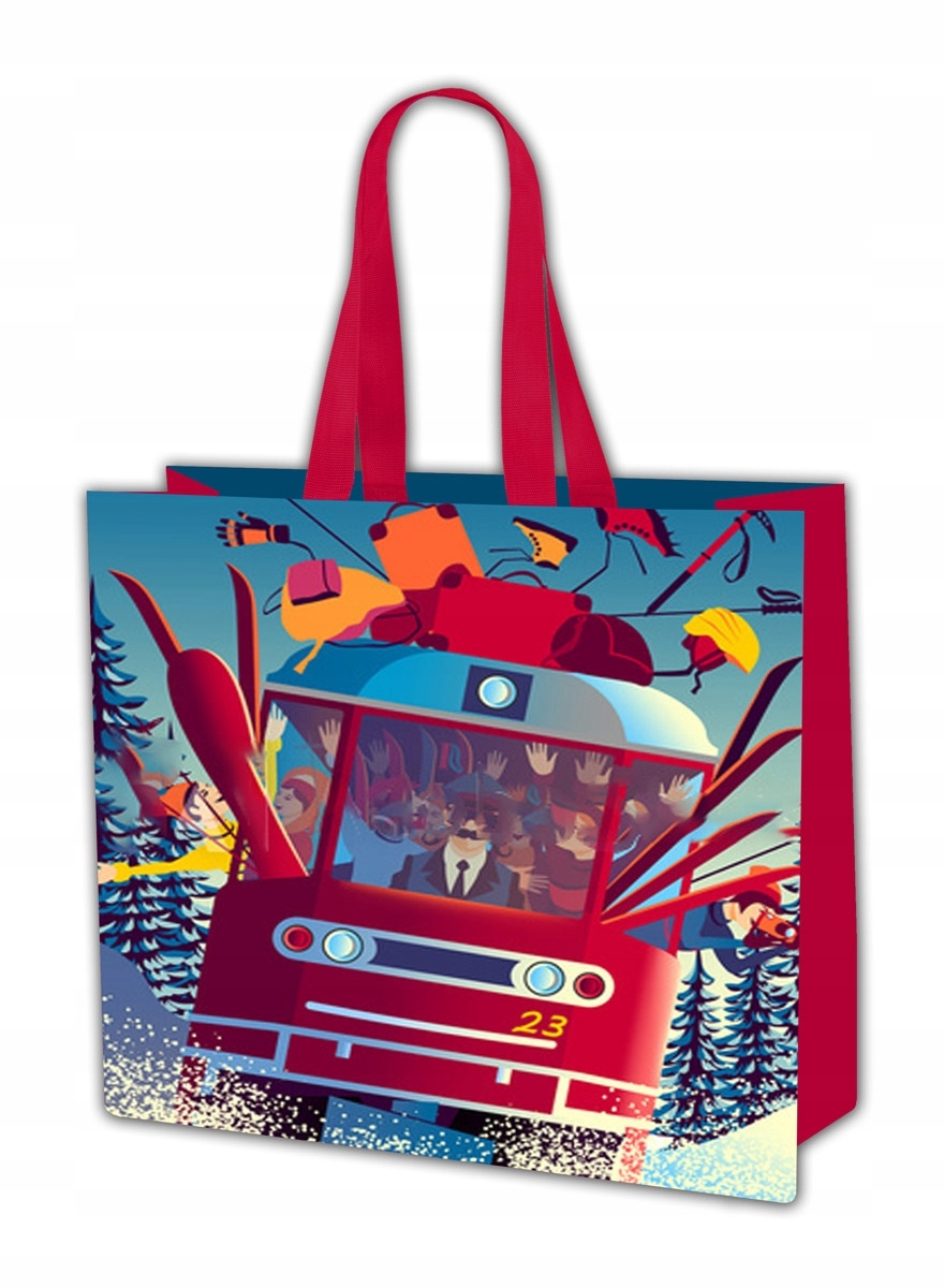 

Torba ekologiczna Autobus 45x45x18cm Na Zakupy