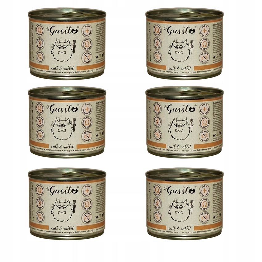 Gussto mokré krmivo 0,2 kg