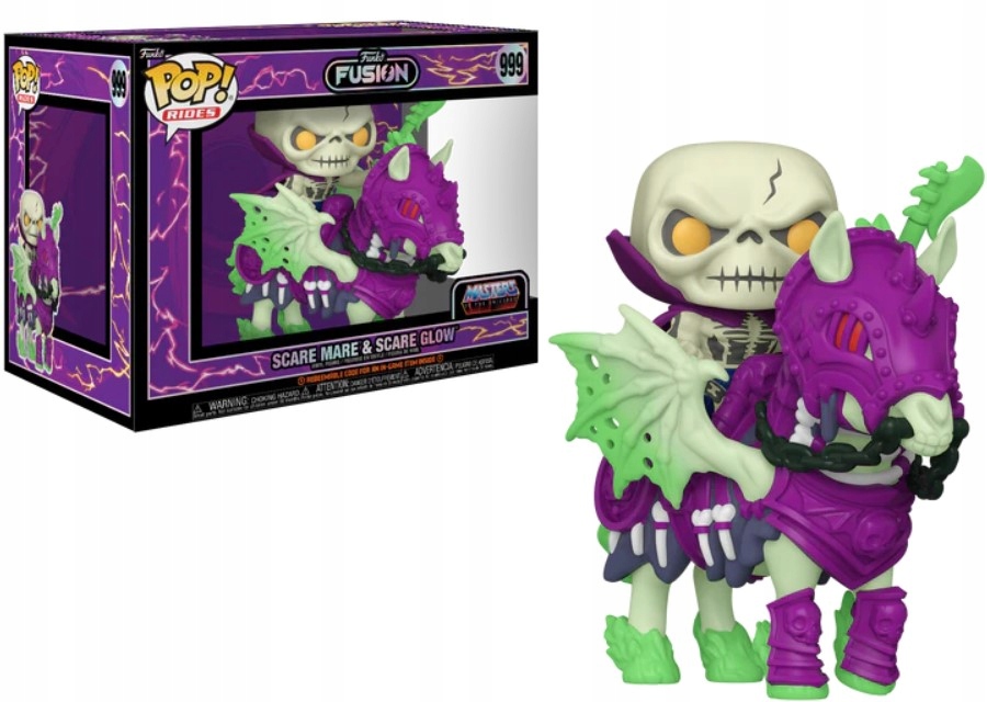 Funko Pop! Funko Fusion Pop Rides 999 Scare Mare se Scare Glow