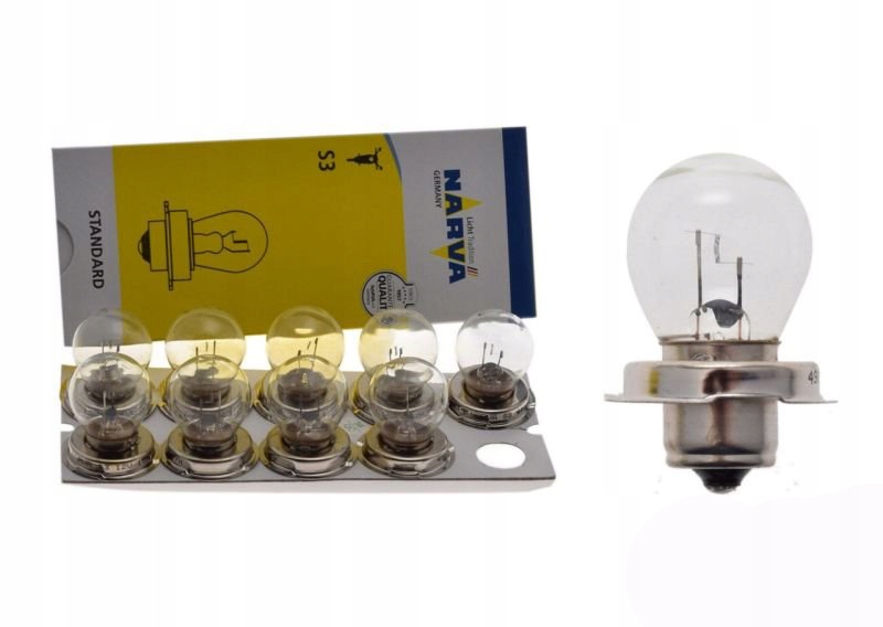 

Żarówka 12V 15W S3 P26S Narva Stella Skuter lampa