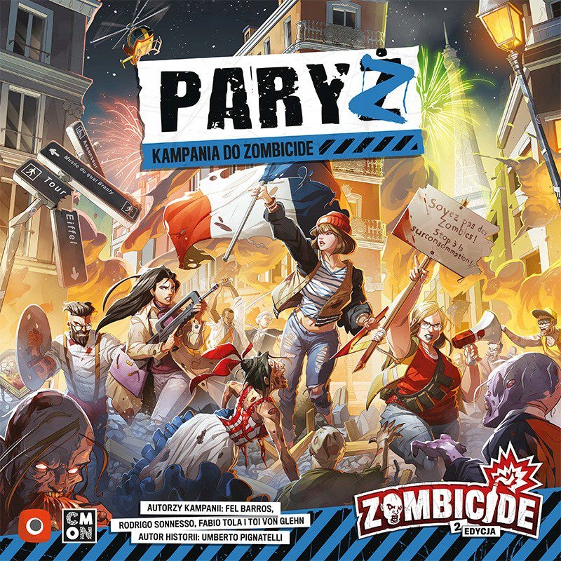 Gra Zombicide Paryż Dodatek (gra)