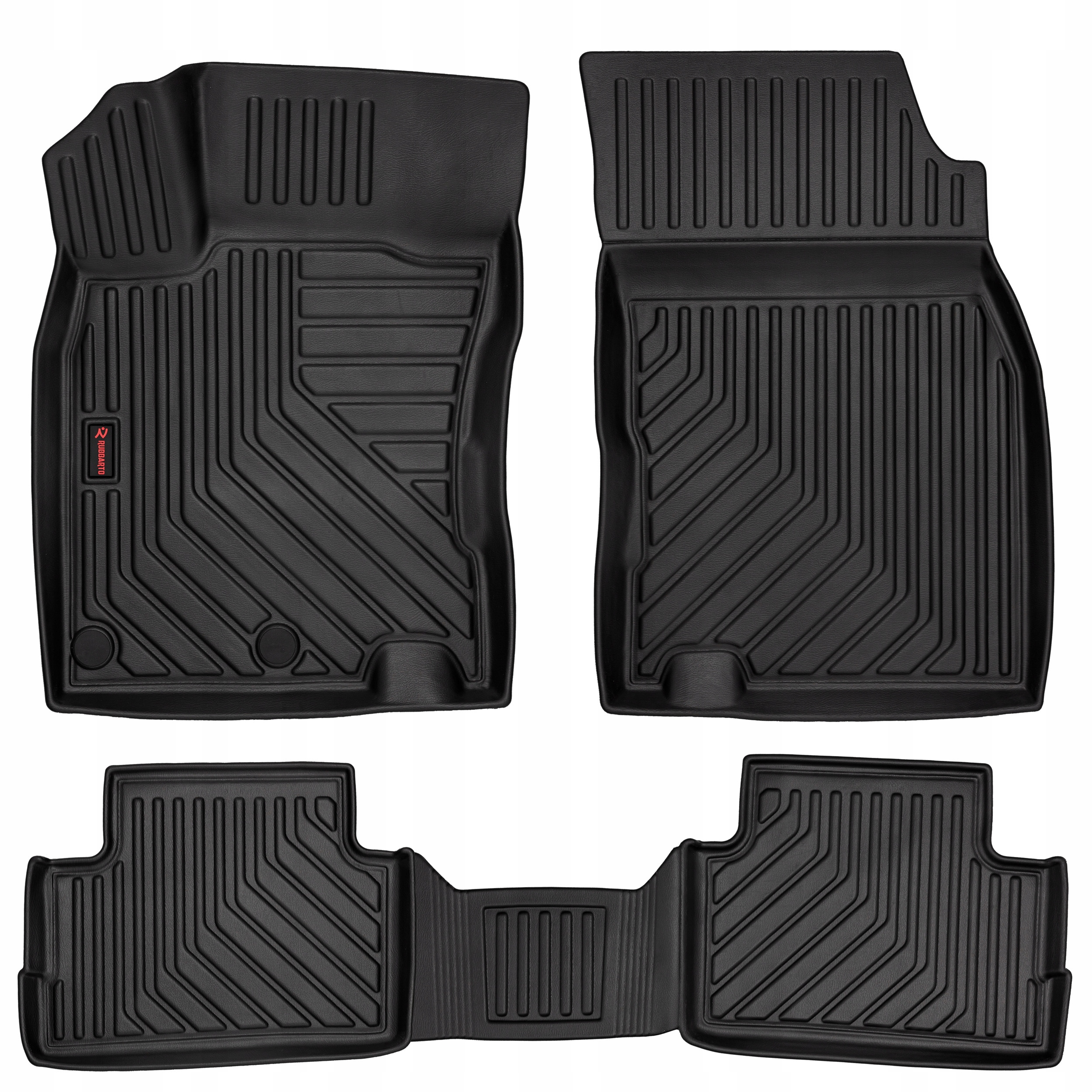 Gumové 3D autokoberce pro vůz: Nissan Qashqai II J11 crossover (2013-)