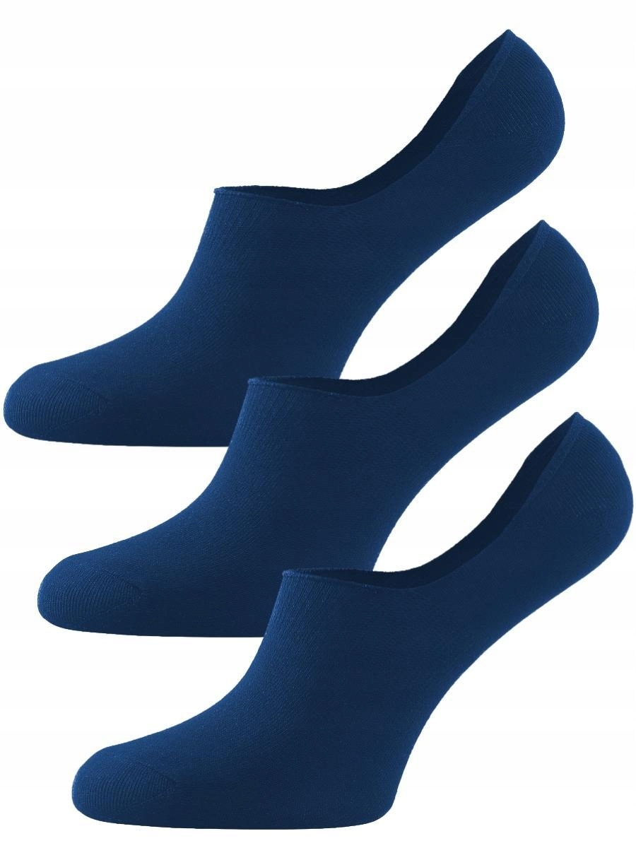 

3 Pack Mikrostopki Todo Socks gładkie gn 43-46