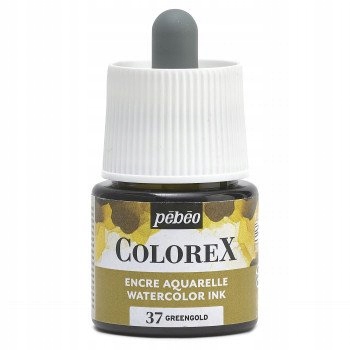 COLOREX GREEN GOLD 45ml Tusz akwarelowy