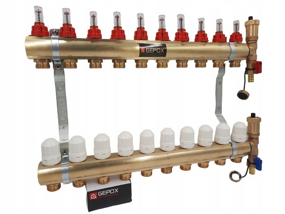 Rozdělovač 10 pro podlahové vytápění