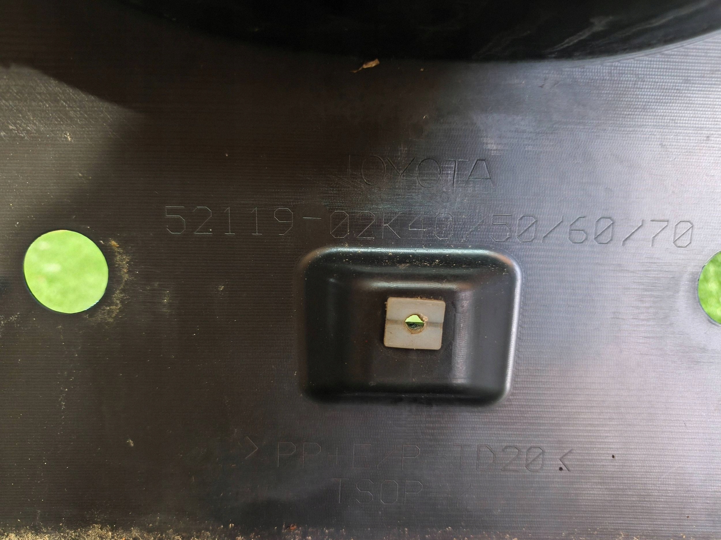 front bumper front TOYOTA AURIS II 15- without PDC NR.Z9043