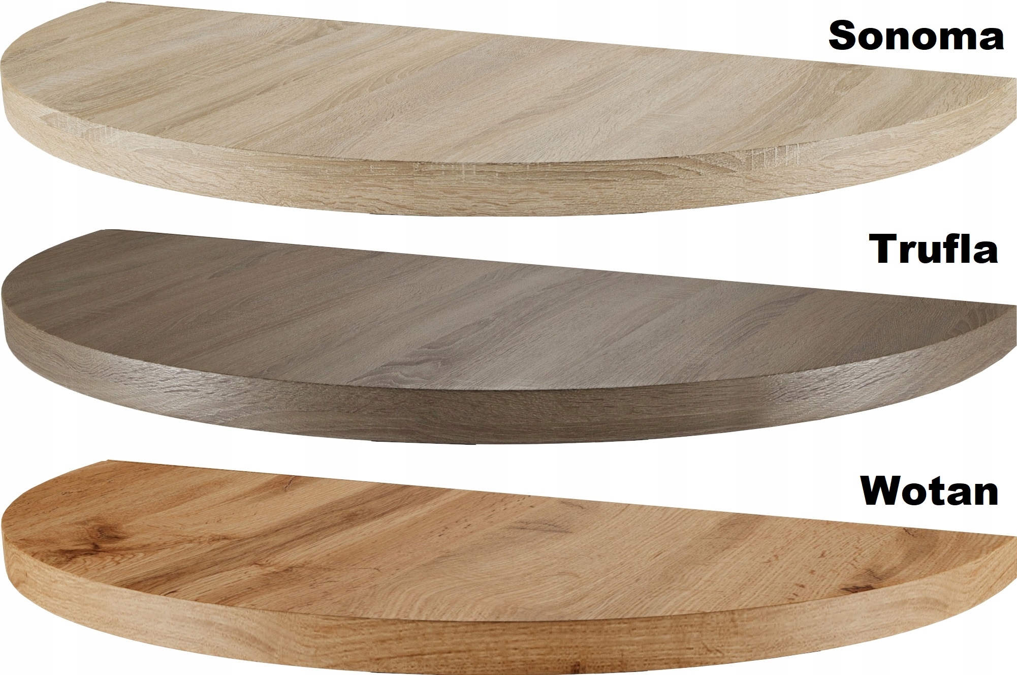 Okrągły stół skandynawski YOGI 90/190 rozkładany Grubość blatu 3.6 cm