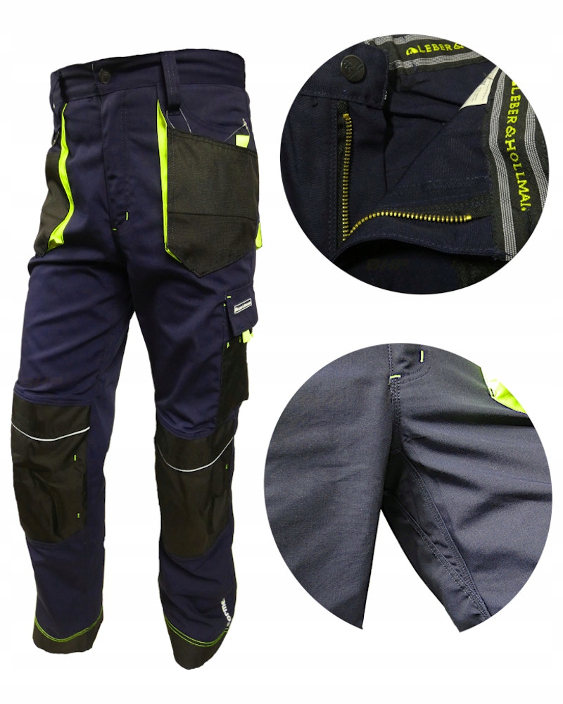 SPODNIE robocze CORDURA mocne LEBER&HOLLMAN 48 Marka Leber&Hollman