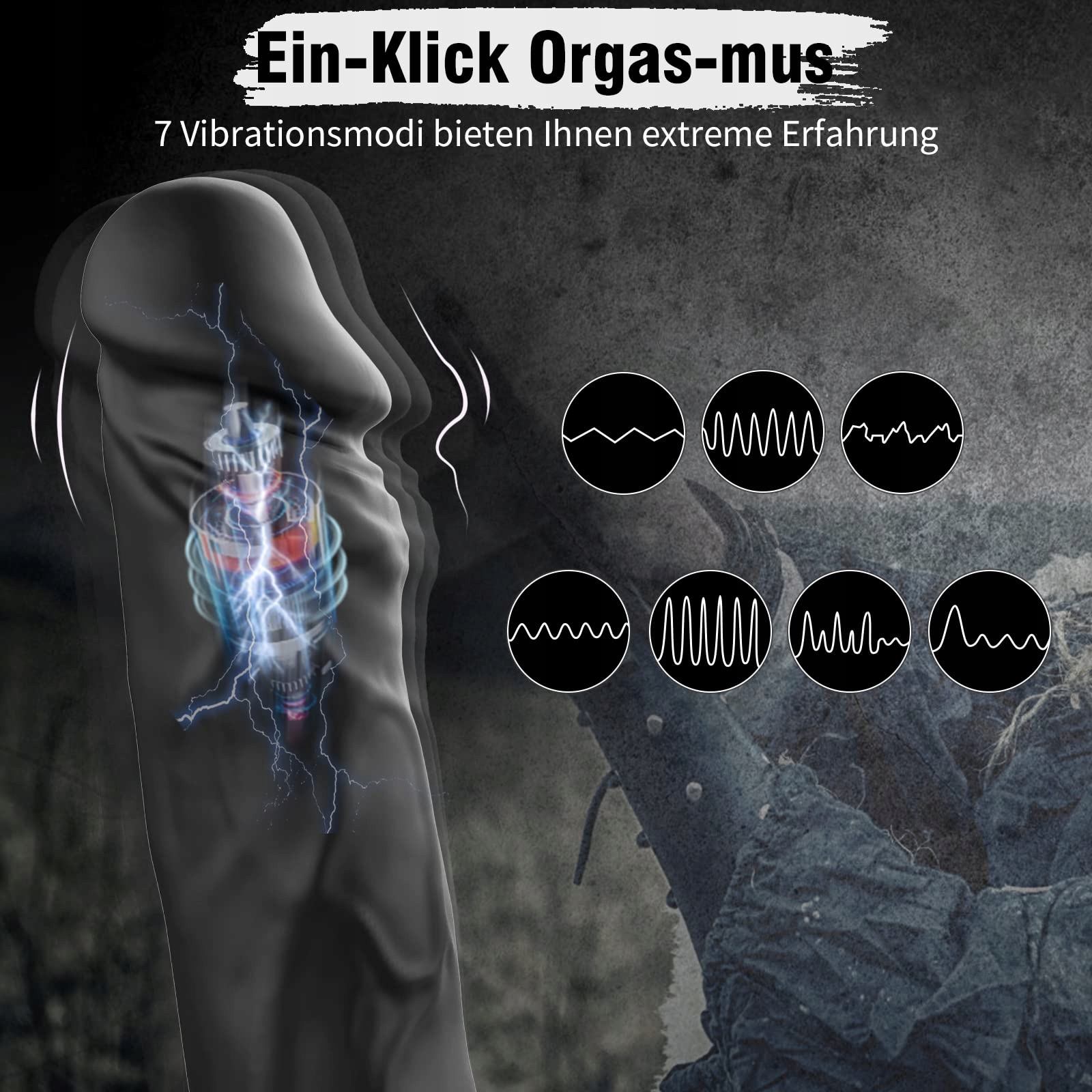 SILIKONOWY WIBRATOR AV DLA KOBIET STYMULACJA G-PUNKT I KLITORIS WODOODPORNY — miniatura 2