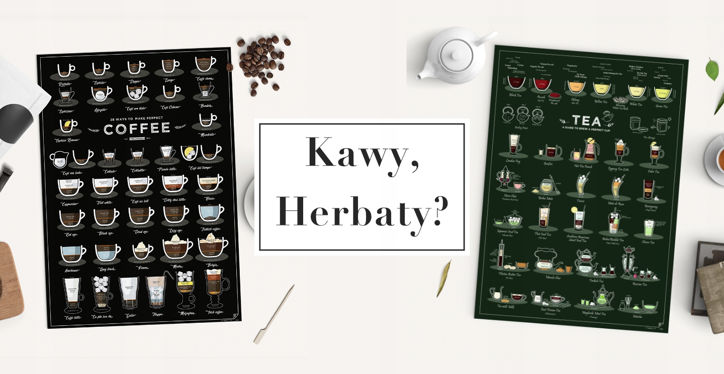 Plakat 38 Ways to Make a Perfect Coffee Format papieru A2