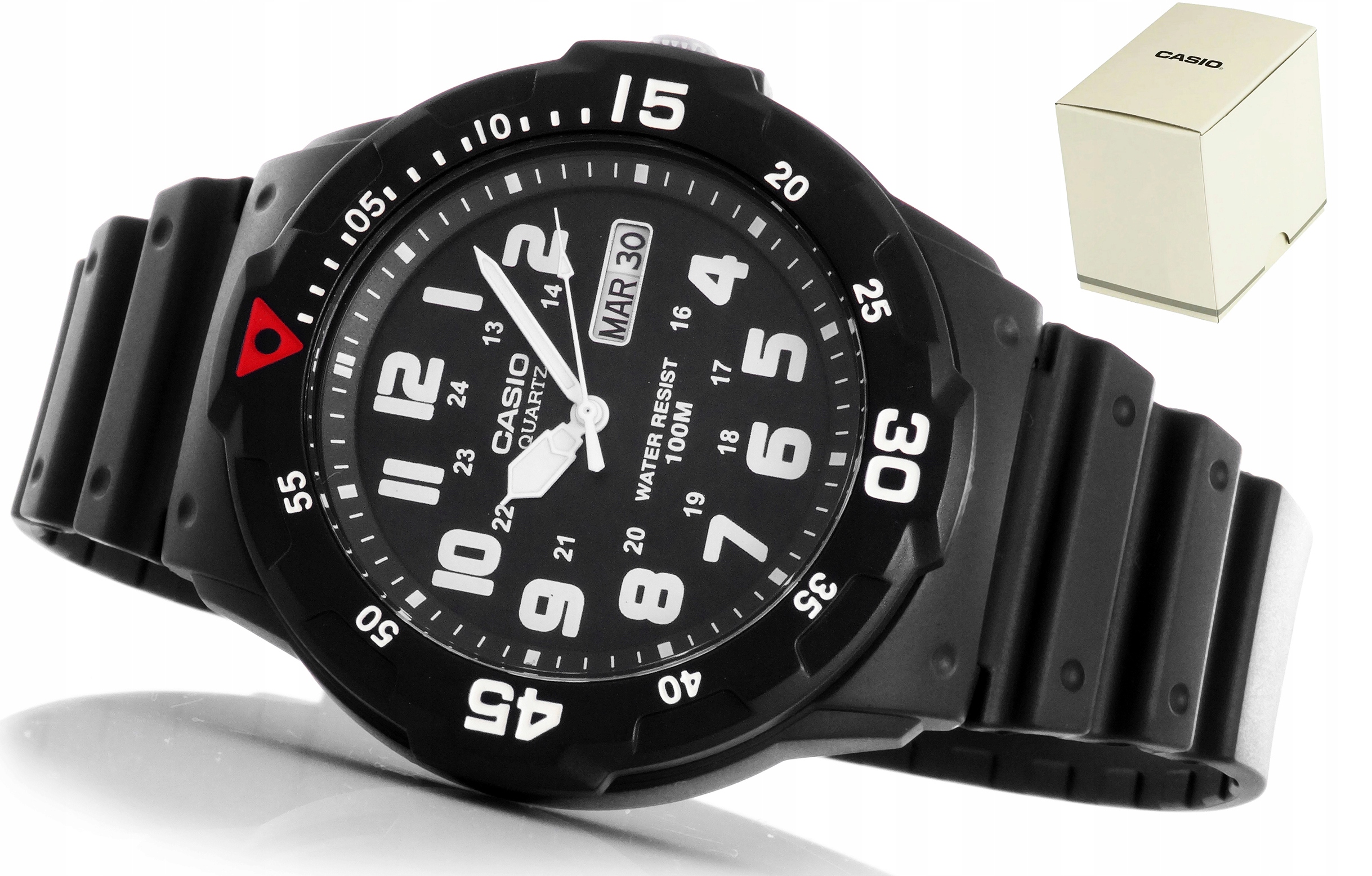 Pánské Hodinky Casio MRW-200H-1BVEG Jako Dárek 100 M Datumovka