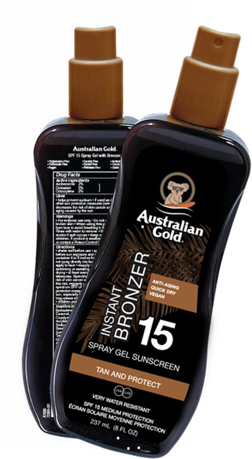 AUSTRALIAN GOLD ZEL Z BRONZEREM SPF15 SPRAY