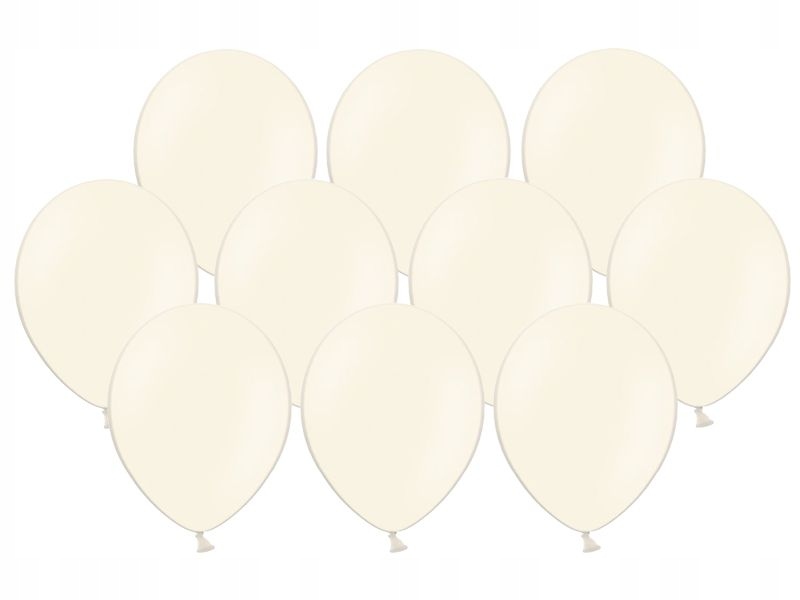 

Balony Kremowe Pastel 30cm 10szt