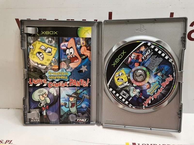GRA XBOX SPONGEBOB LIGHTC CAMERA PANTS UNIKAT Platforma Microsoft Xbox