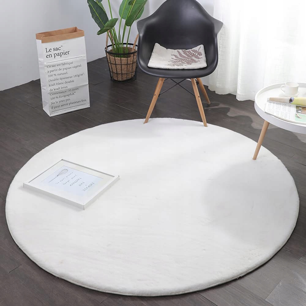Faux rabbit fur rug discount