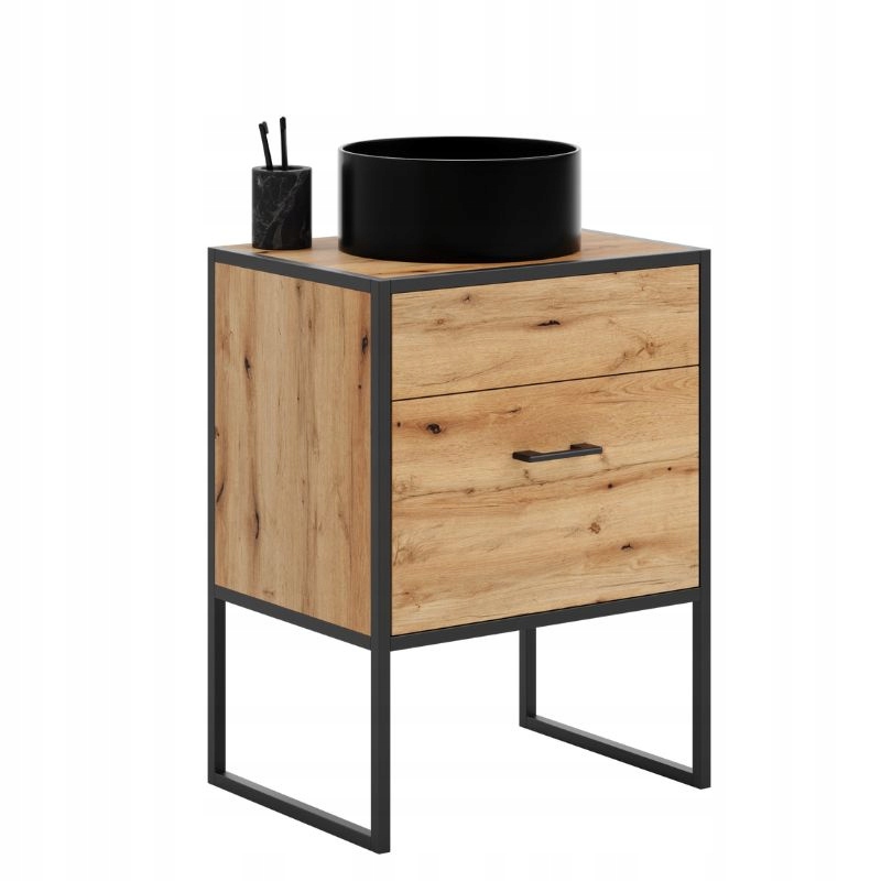 Koupelnová skříňka Aura loft Dub Craft