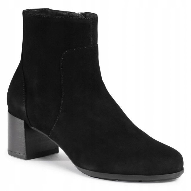 Geox Damskie Buty Botki Czarne Skórzane 37 1SDG