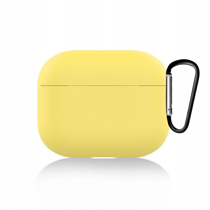

Etui Do Airpods 3 Z Karabinkiem Żółty