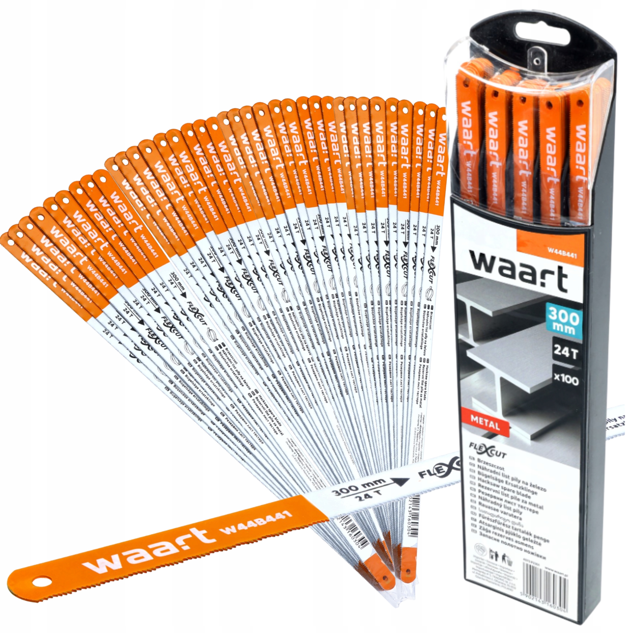 Pilový List Na Kov 300 mm Univerzální Vlasové Pily Pro Pilu 50