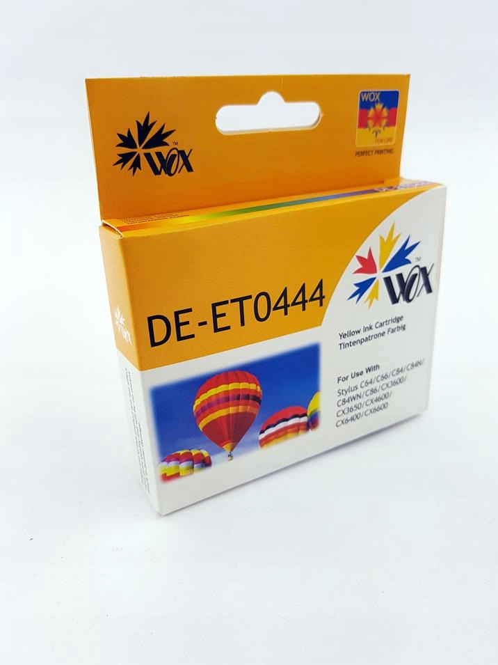 Tusz Wox Yellow Epson T0444 zamiennik C13T04444010
