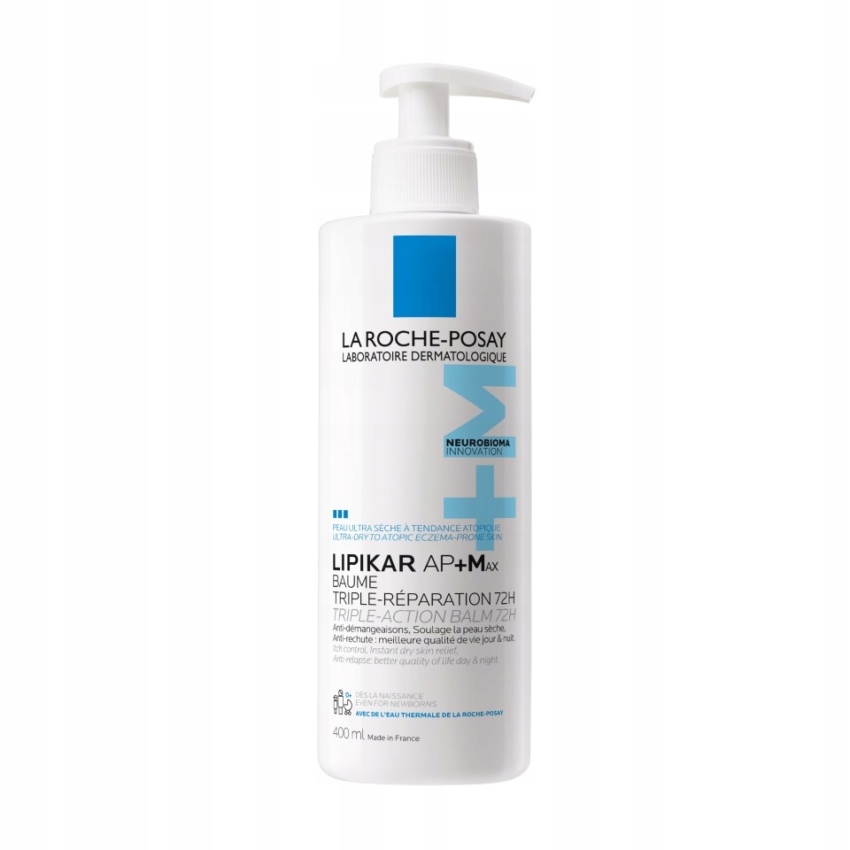 La Roche-Posay Lipikar Baume AP+Max 400 ml balsam do skóry atopowej