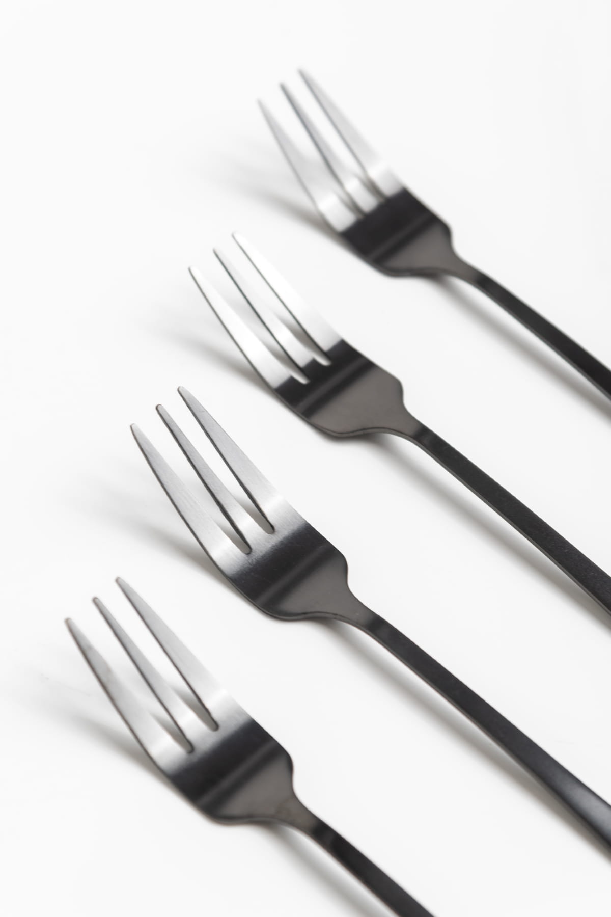 Widelczyki ze stali nierdzewnej grafit 4 szt Liczba sztuk 4 szt.