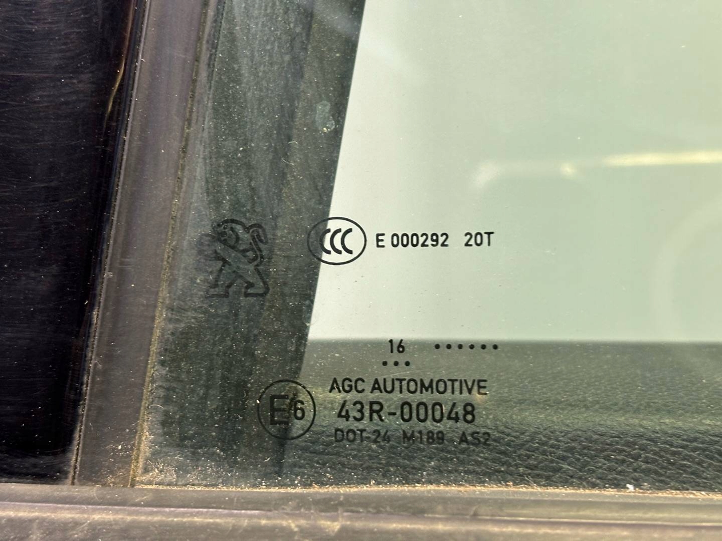 door rear part left side Peugeot 308 2 facelift 2020