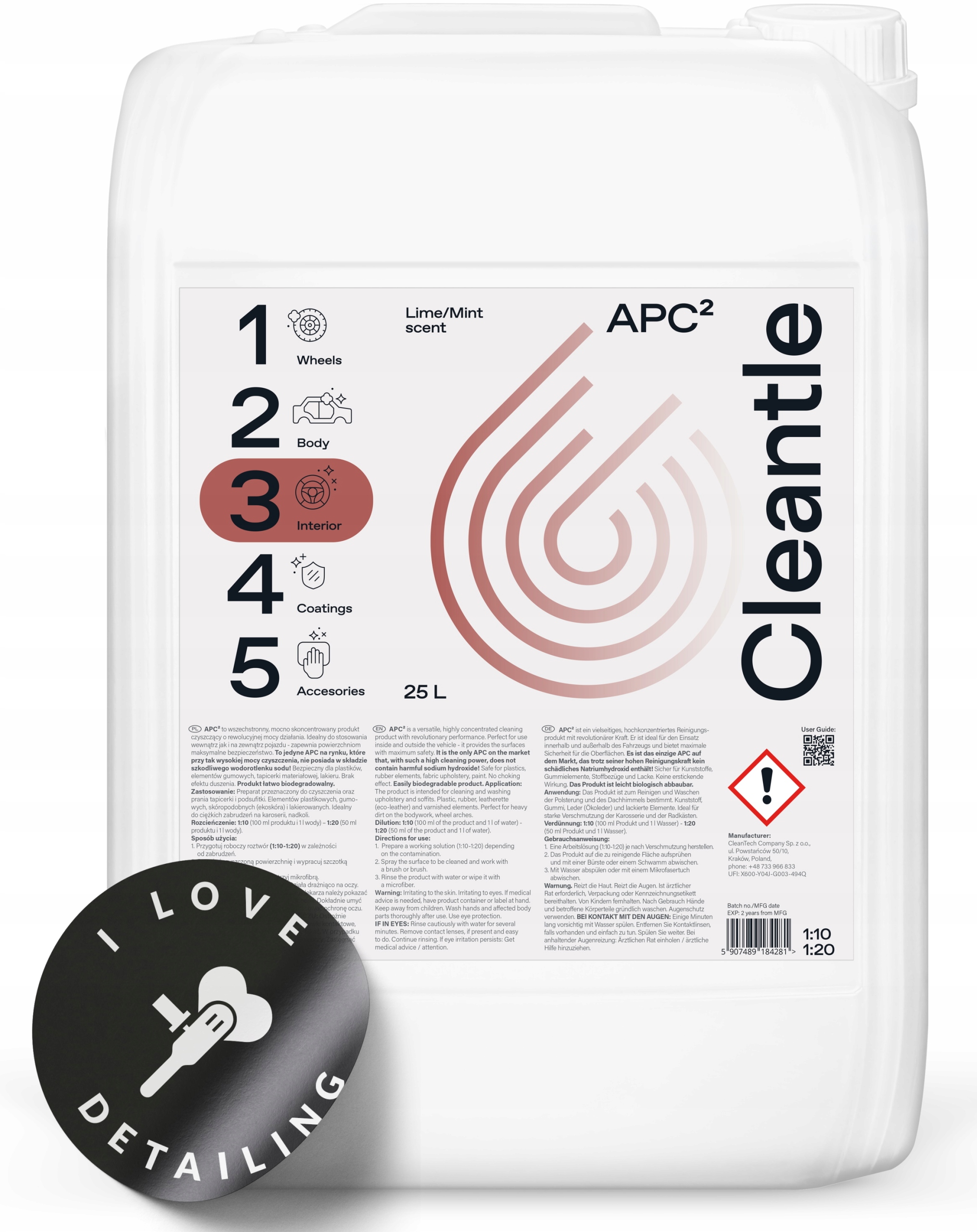 Cleantle Apc Univerzálny čistiaci prostriedok 25L