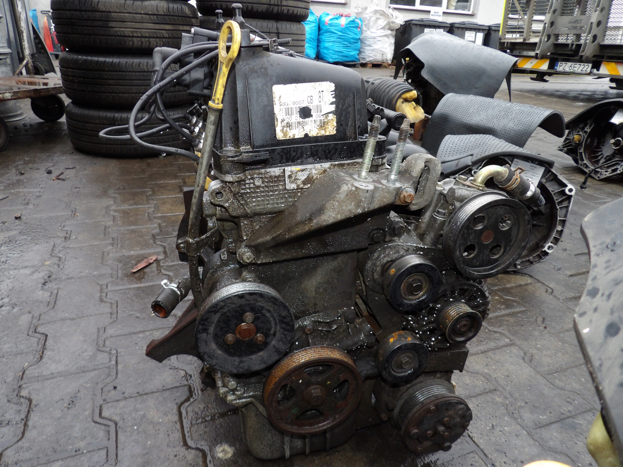 Ford Fiesta MK5 1,3B 52KW 71KM engine complete A9JA